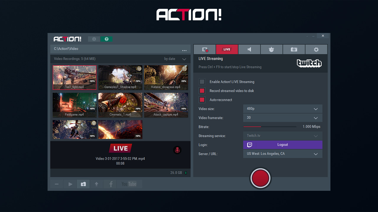 best live streaming software for twitch 2016