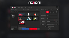 image shows how to create professional gameplay videos with the most popular game recorder. Action! Game recording software allows you to create professional gameplays